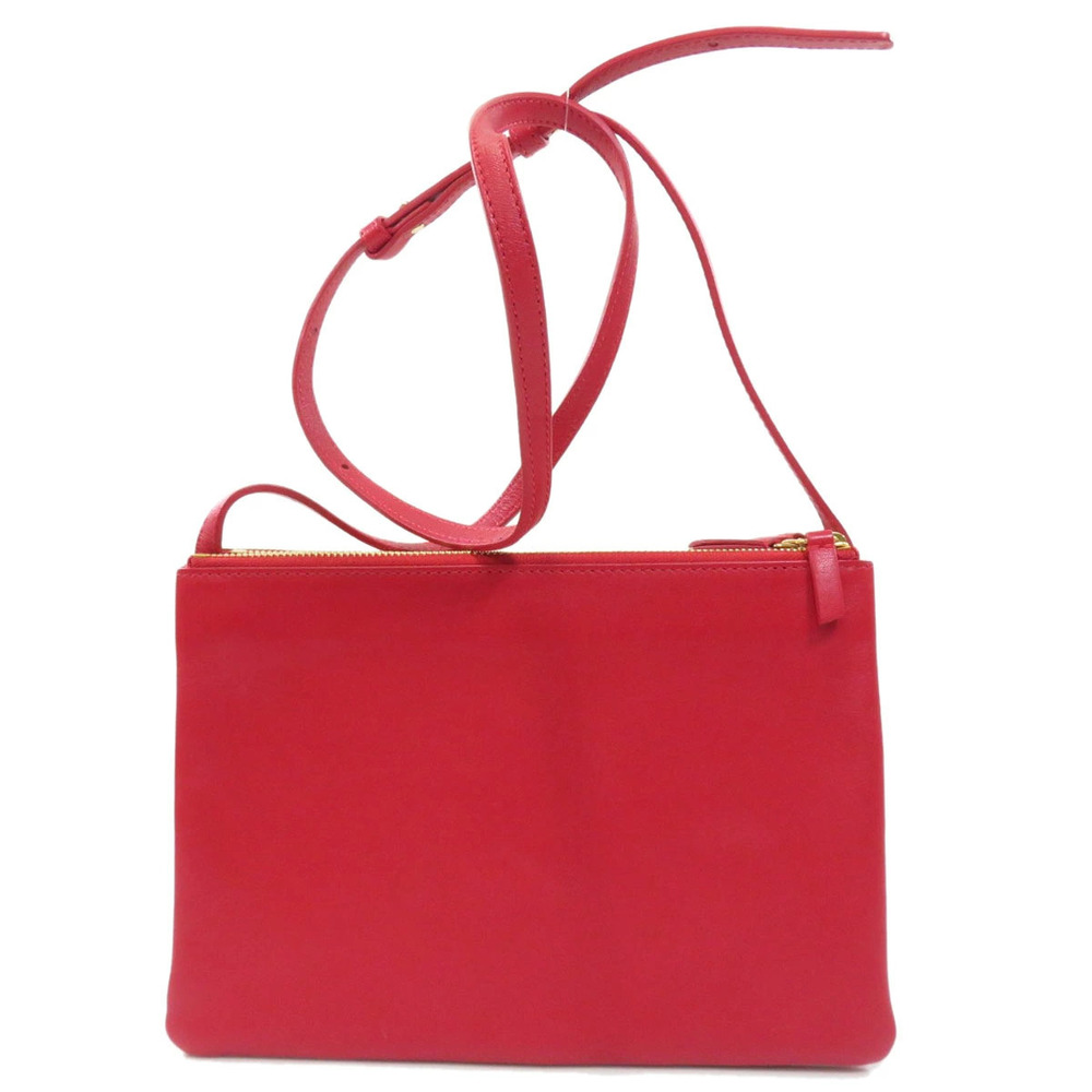 Celine Trio Bag Calfskin Shoulder Black